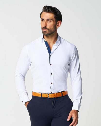 "The Springer" Limited Edition: White with Navy Accents