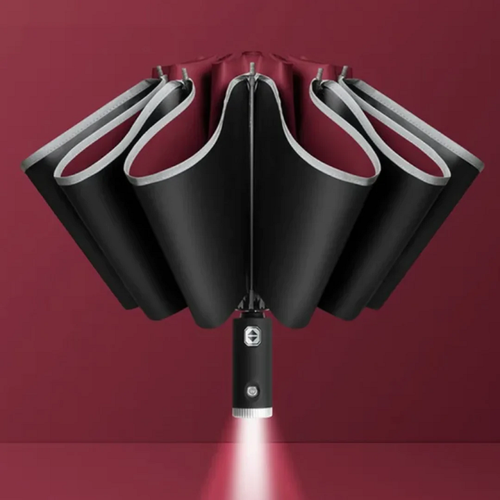 Stormproof Automatic Umbrella with Light | LumBrella