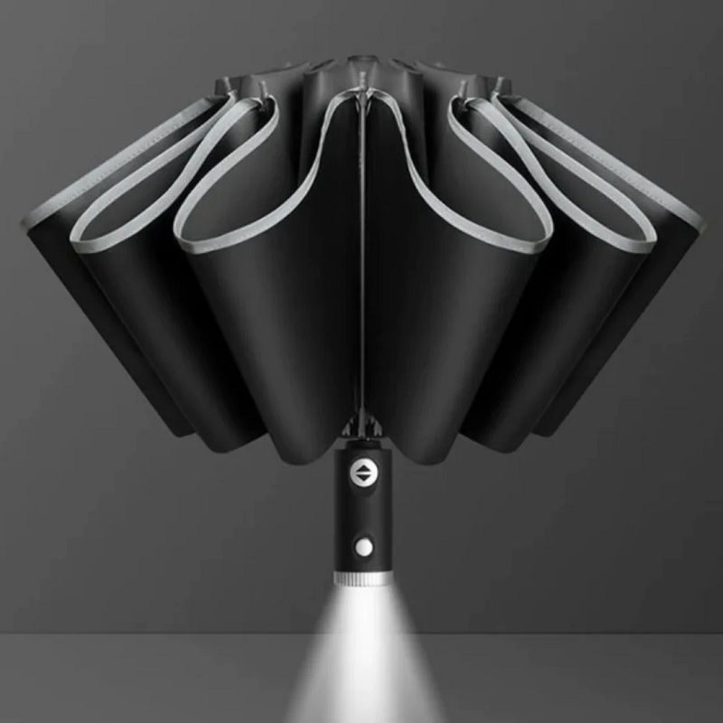 Stormproof Automatic Umbrella with Light | LumBrella