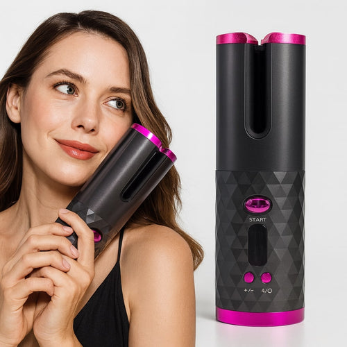 Automatic Curling Iron | Cordless Curler | Hair Styling Tool | StyliWave