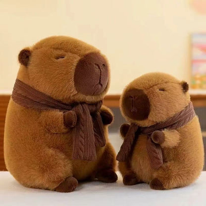 Sweet Capybara Plush Toy | Stuffed Animal for Babies, Kids, and Adults | CuddleCapy