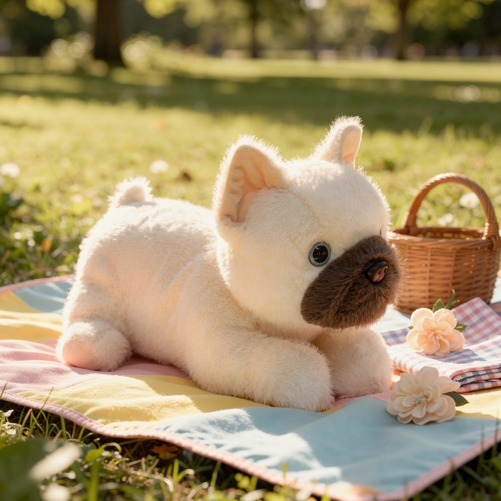 Cute Plush Toy Dog | Bulldog Plush Toy | Stuffed Animal | Cuddle Bulli
