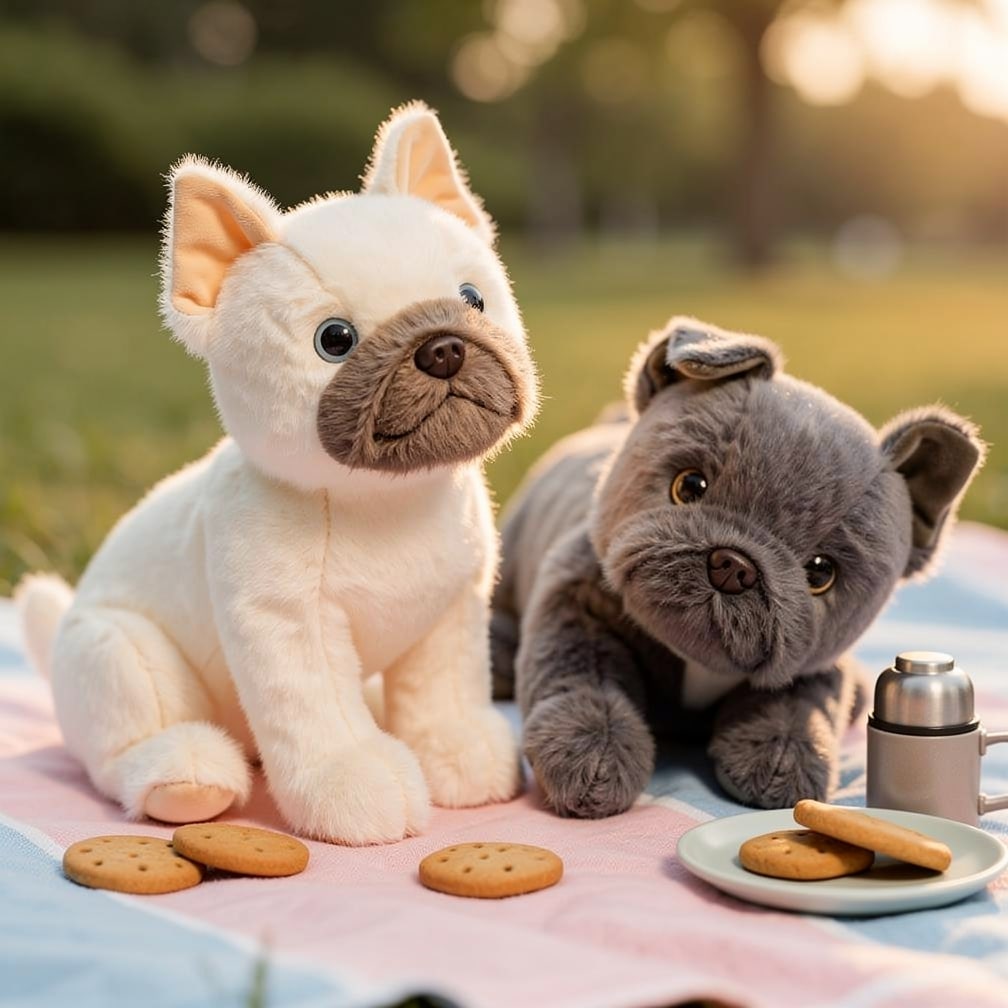 Cute Plush Toy Dog | Bulldog Plush Toy | Stuffed Animal | Cuddle Bulli