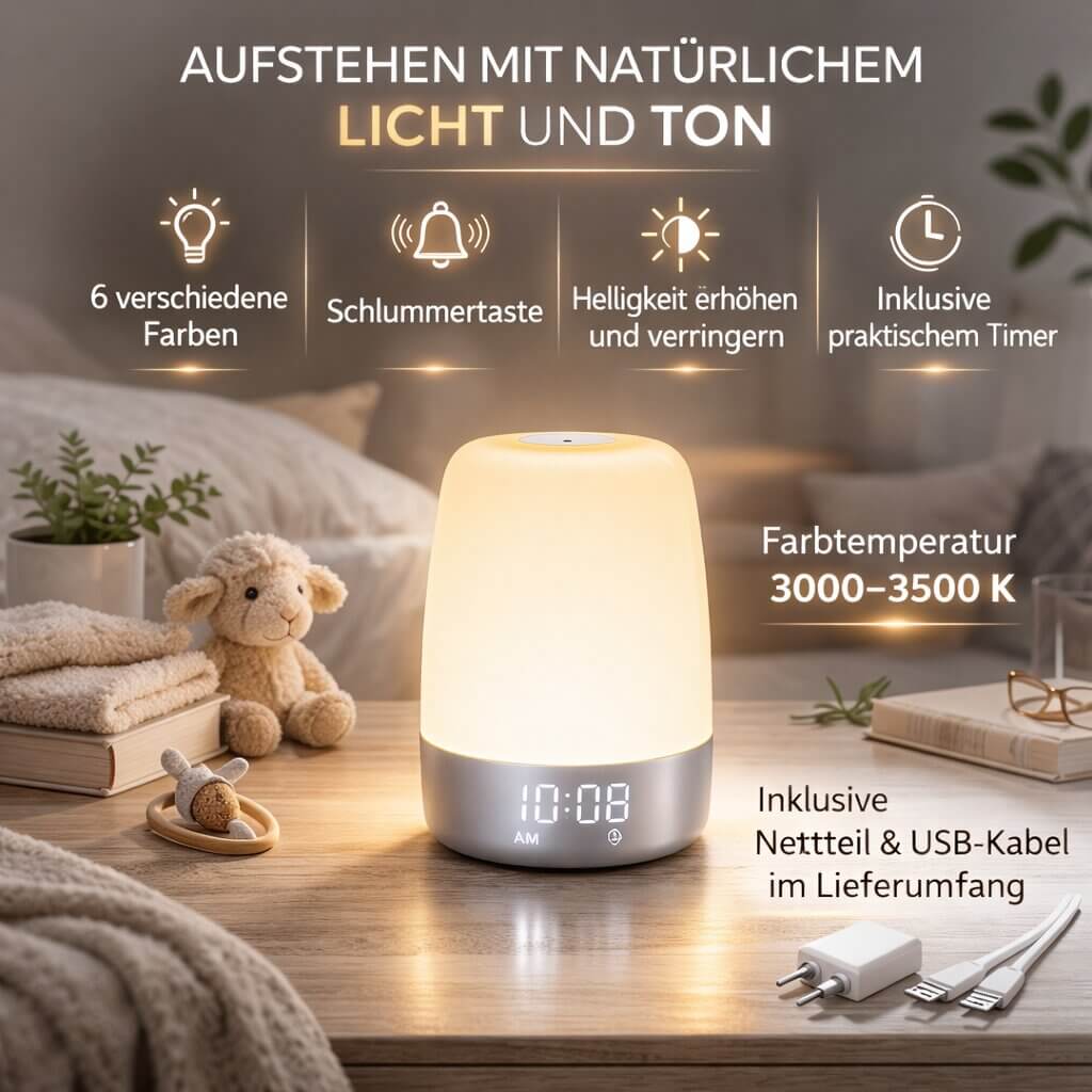 Daylight Alarm Clock | Daylight Lamp | Wake Up Light | LightRise