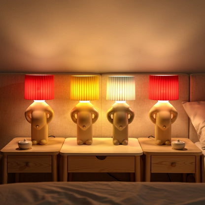 Humorous Table Lamp | LED Nightstand Lamp | Desk Lamp | PeekaLume