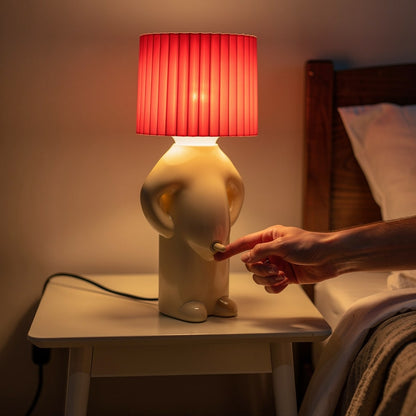 Humorous Table Lamp | LED Nightstand Lamp | Desk Lamp | PeekaLume