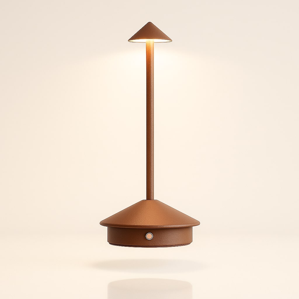 Table Lamp with Battery | Wireless Table Lamp | Dimmable Lamp with Touch | Lunelle