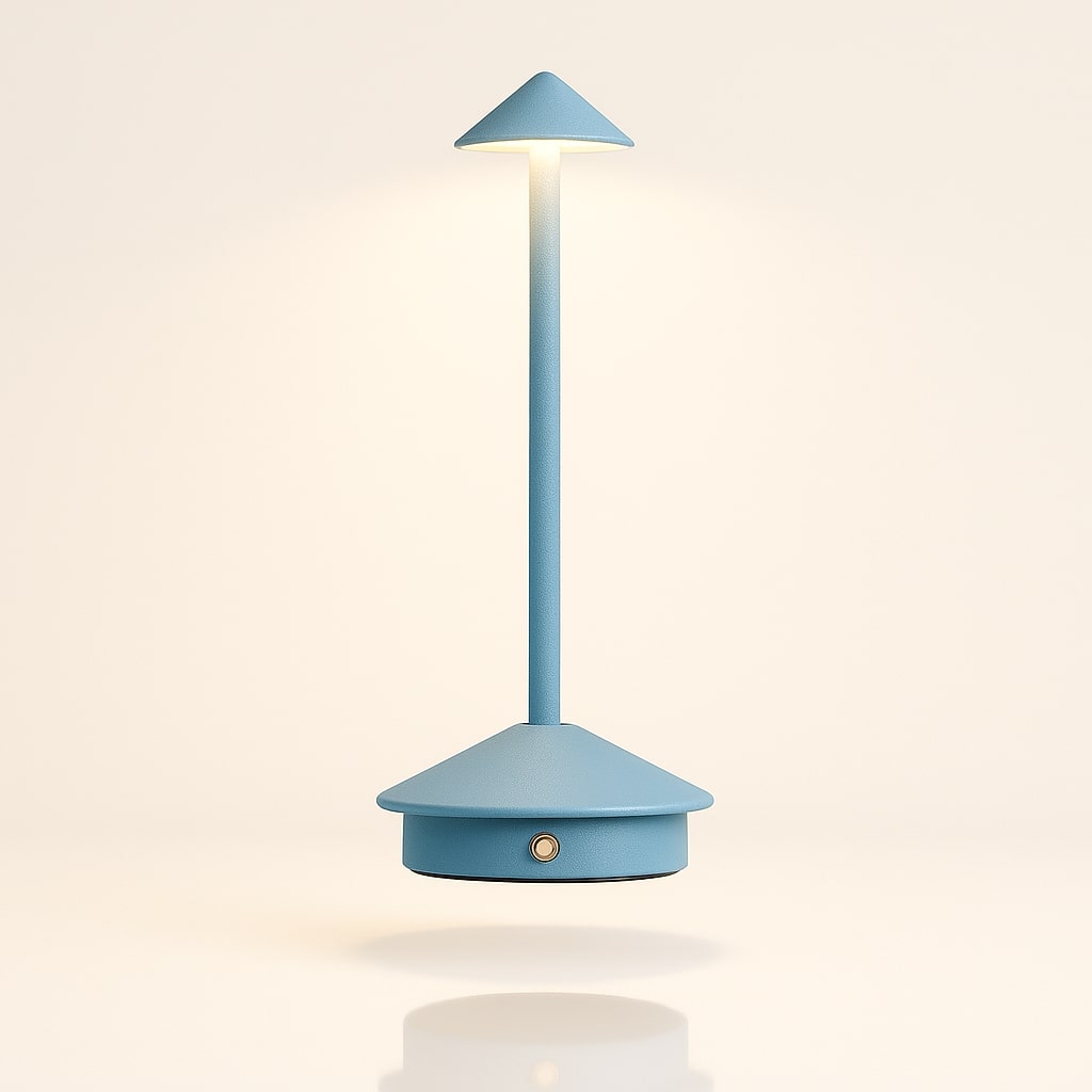 Table Lamp with Battery | Wireless Table Lamp | Dimmable Lamp with Touch | Lunelle