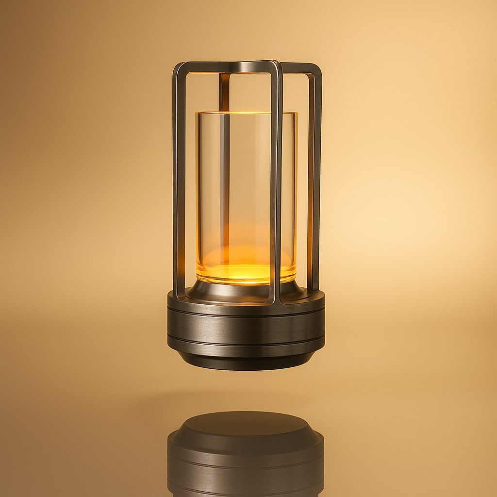 Table Lamp with Battery | Modern LED Table Lamp | Lantern Lamp | NordicLight