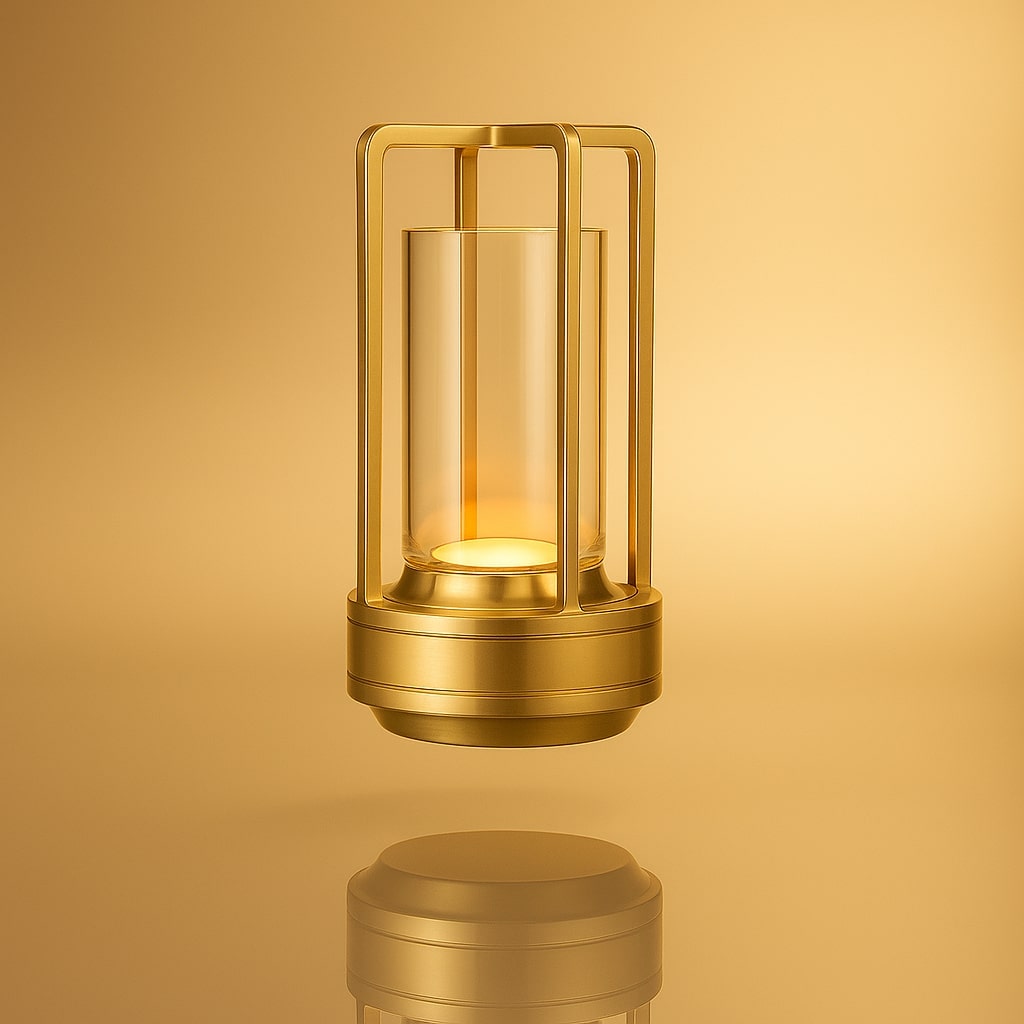 Table Lamp with Battery | Modern LED Table Lamp | Lantern Lamp | NordicLight