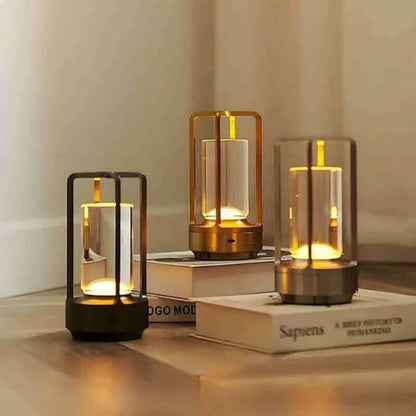 Table Lamp with Battery | Modern LED Table Lamp | Lantern Lamp | NordicLight