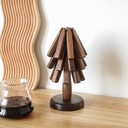 Holzuntersetzer | Tischuntersetzer mit modernem Design | WoodArt (Set von 3)