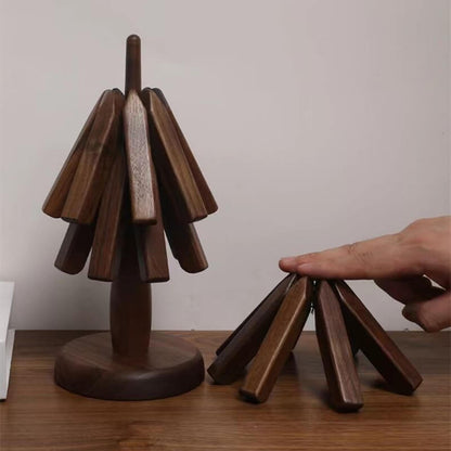 Holzuntersetzer | Tischuntersetzer mit modernem Design | WoodArt (Set von 3)