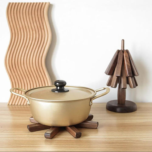 Holzuntersetzer | Tischuntersetzer mit modernem Design | WoodArt (Set von 3)