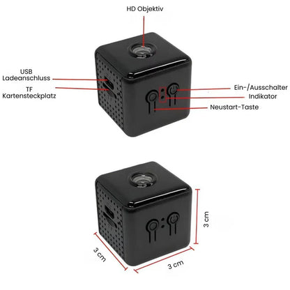 Wi-Fi Surveillance Camera | Mini HD Camera | Wireless Security Camera | Clariox