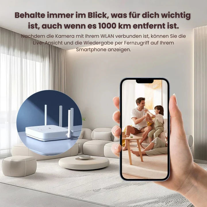 Wi-Fi Surveillance Camera | Mini HD Camera | Wireless Security Camera | Clariox