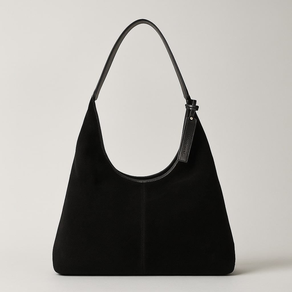 Shoulder Bag for Women | Suede Shoulder Bag | Vintage Bag | Lederin