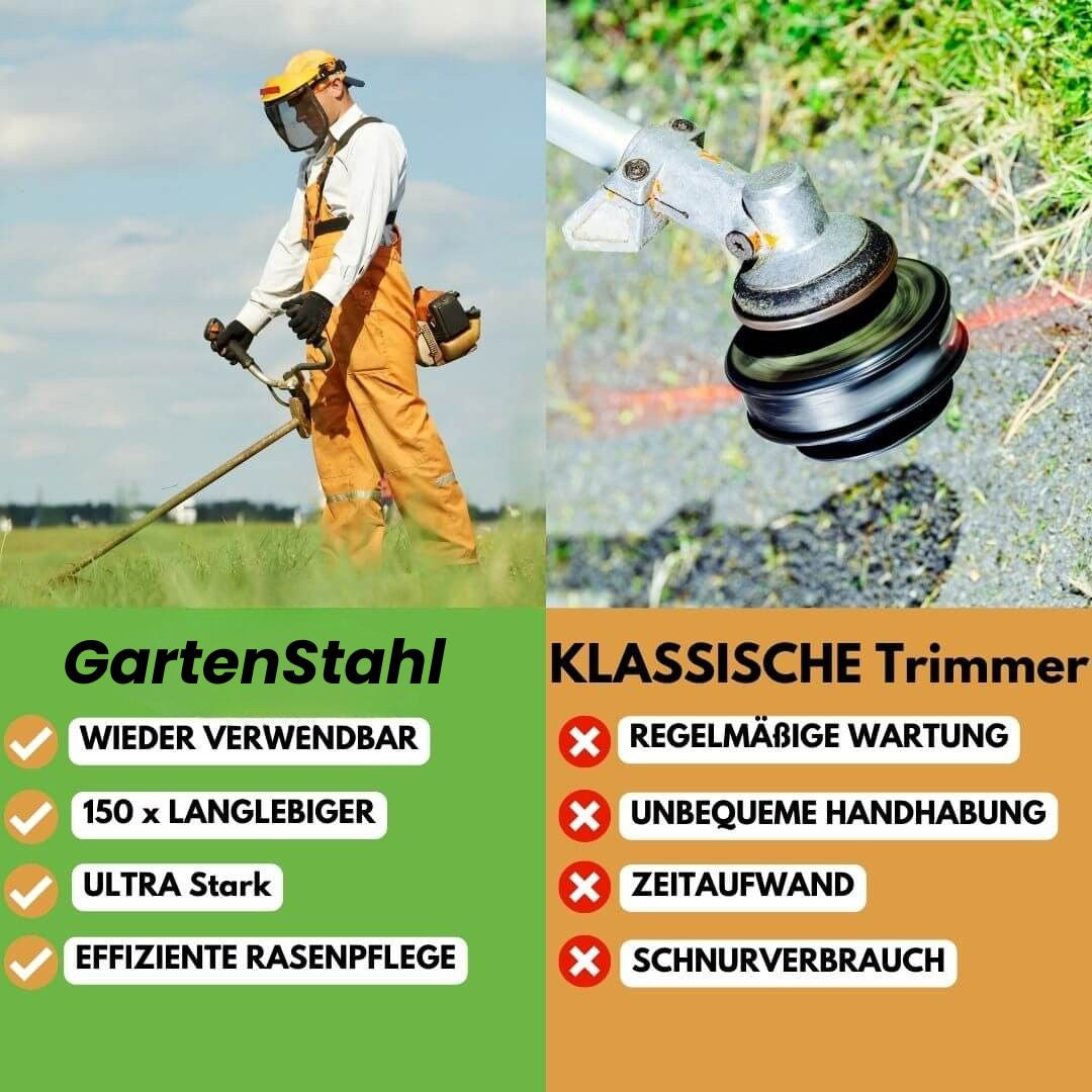 Weed Brush for Lawn Trimmers | Eradicate Weeds | GardenSteel