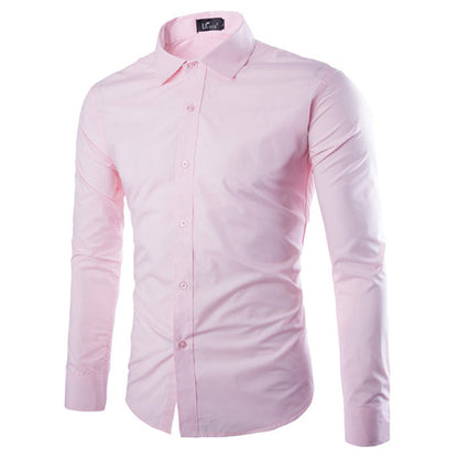Oscar Long Sleeve Shirt with Button Closure