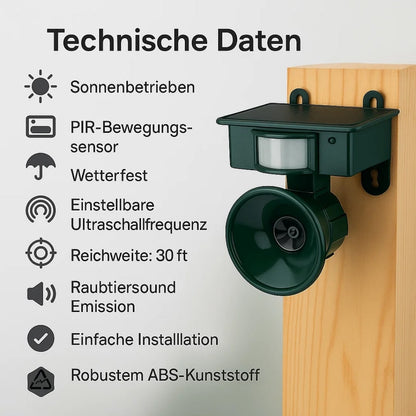 Scare Away Pigeons from Balcony & Garden | Bird Deterrent Device | BirdBlock
