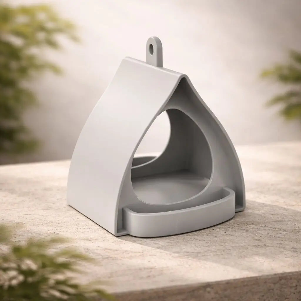 Hanging Bird Feeder Station | Outdoor Bird Feeder | Feed Wreath