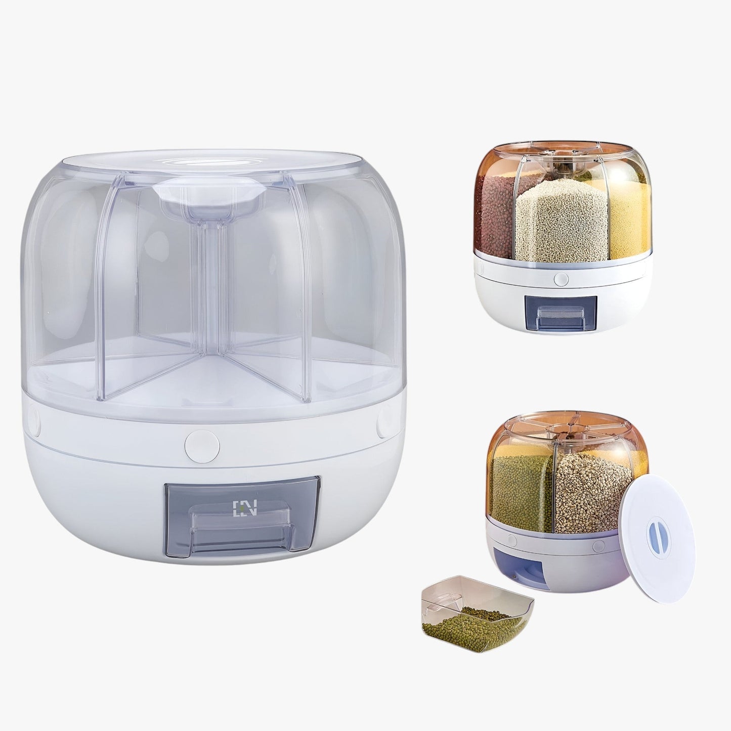 Muesli Dispenser | Storage Container | Food Storage Container with Lid | Storage Box