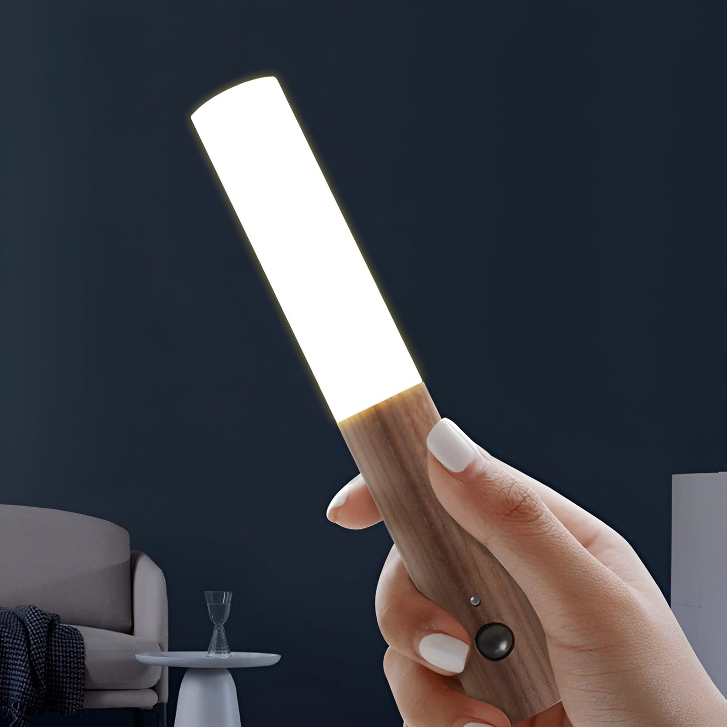 Wall Light for Indoor Use with Motion Sensor & Battery | Wireless Lamp | NordLicht