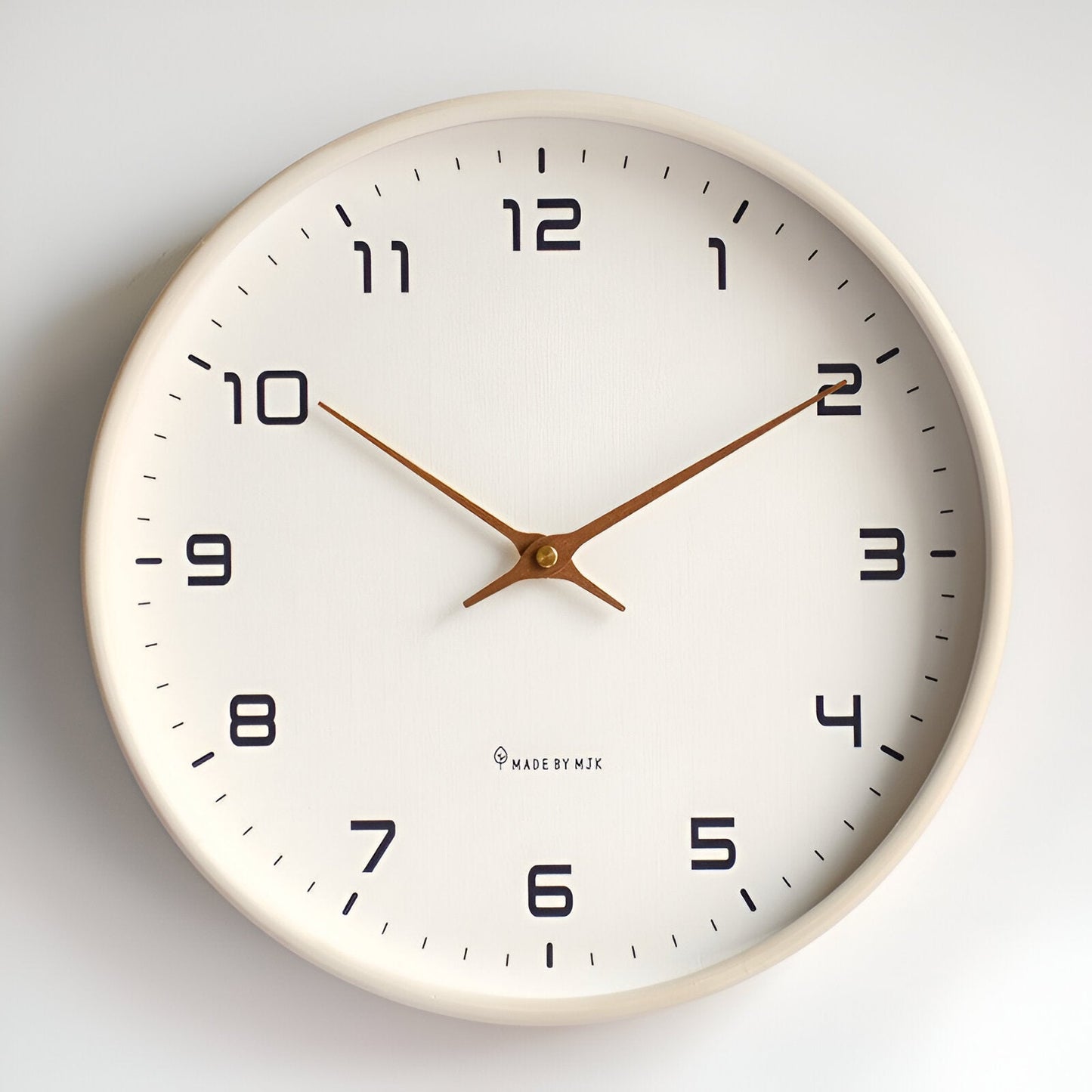 Holz Wanduhr | Moderne Uhr für das Wohnzimmer | Nordic Design Wanduhr | NordUhr