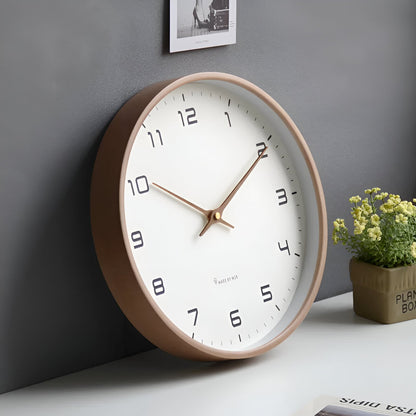 Wooden Wall Clock | Modern Clock for Living Room | Nordic Design Wall Clock | NordUhr