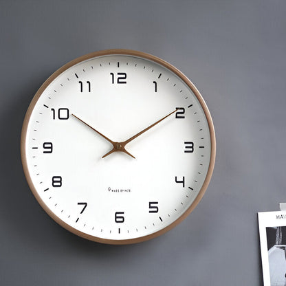 Holz Wanduhr | Moderne Uhr für das Wohnzimmer | Nordic Design Wanduhr | NordUhr