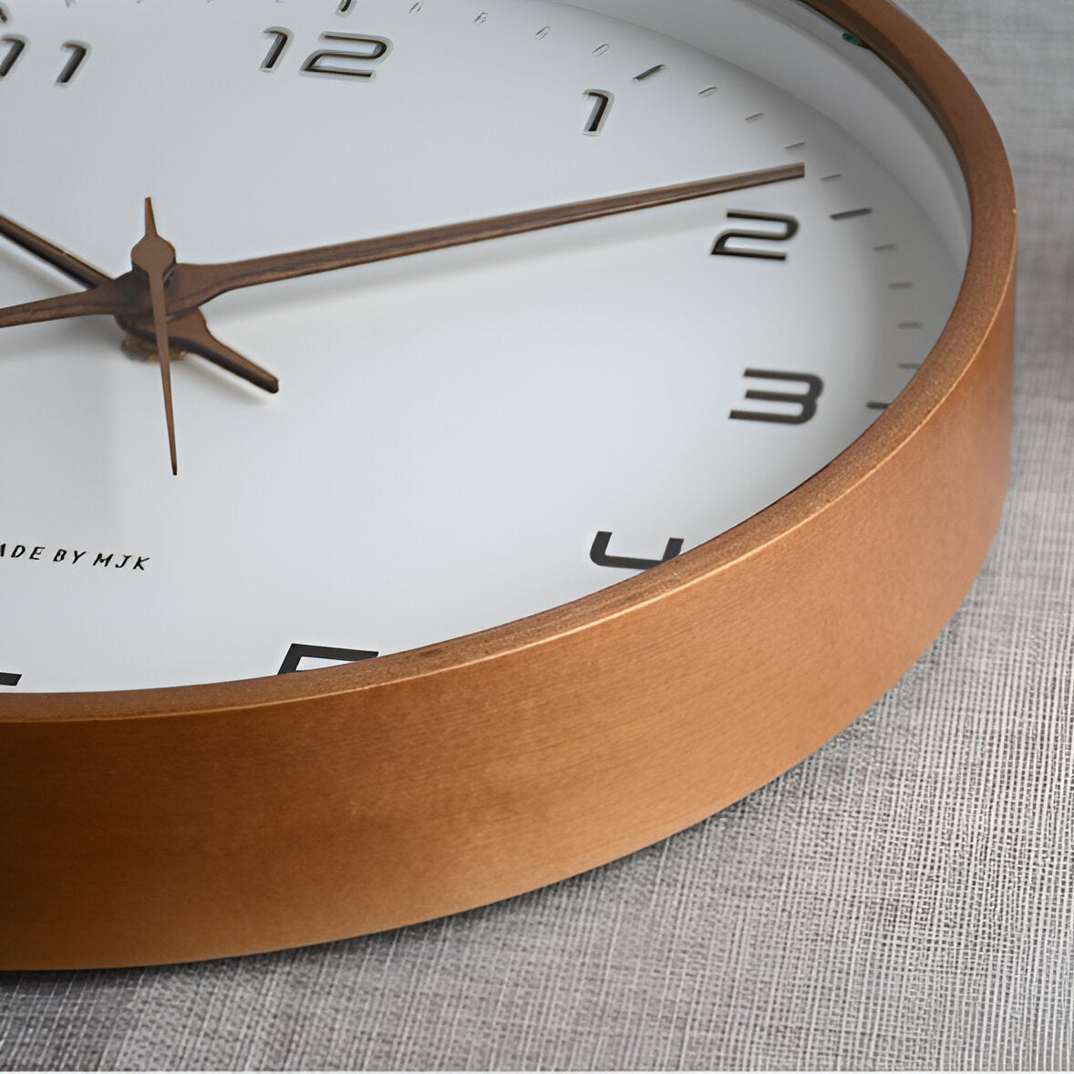 Holz Wanduhr | Moderne Uhr für das Wohnzimmer | Nordic Design Wanduhr | NordUhr