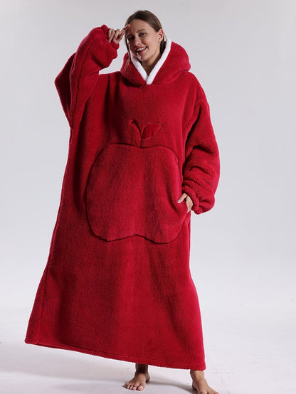 Kapuzendecke | Decke mit Ärmeln | Tragbare Decke Hoodie | WarmHood