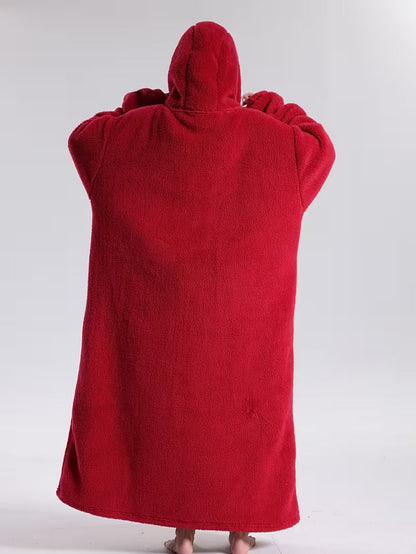 Hooded Blanket | Blanket with Sleeves | Wearable Blanket Hoodie | WarmHood