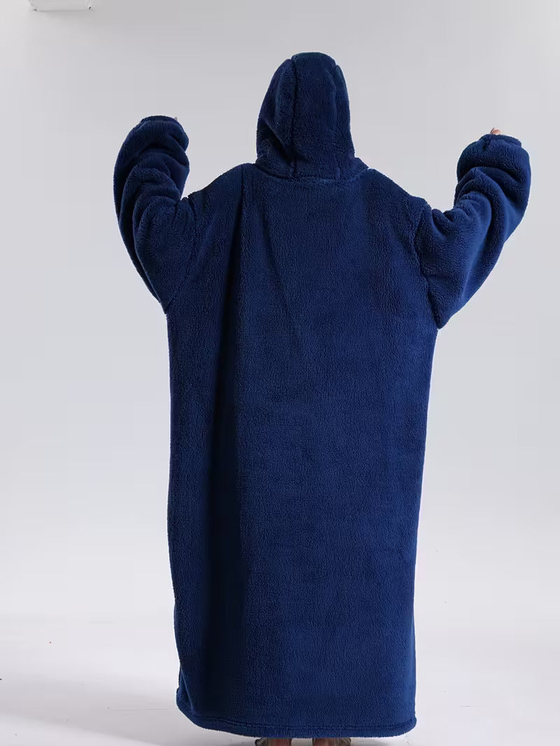 Kapuzendecke | Decke mit Ärmeln | Tragbare Decke Hoodie | WarmHood