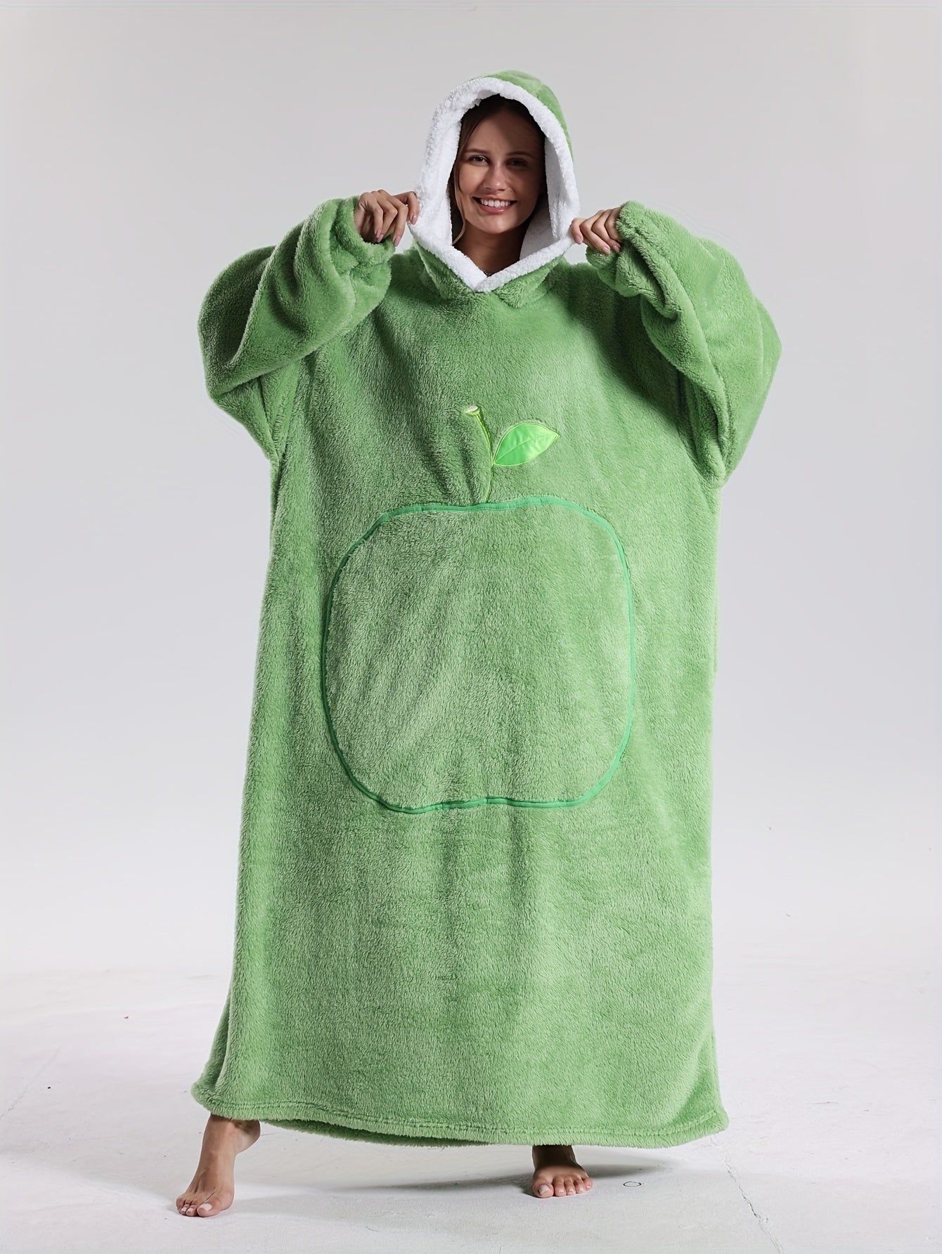 Kapuzendecke | Decke mit Ärmeln | Tragbare Decke Hoodie | WarmHood