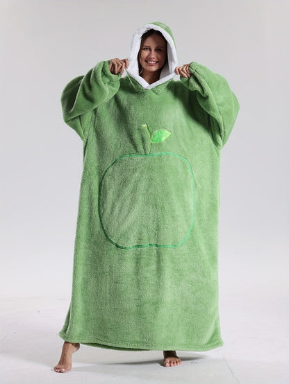 Kapuzendecke | Decke mit Ärmeln | Tragbare Decke Hoodie | WarmHood