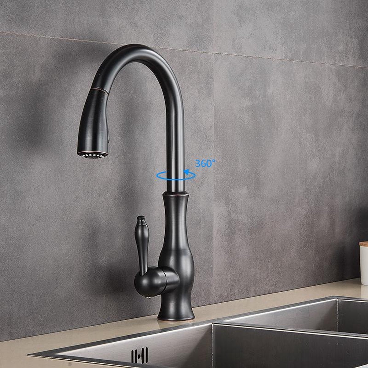 Kitchen Faucet | Pull-Out Kitchen Tap | Sink Faucet | AquaKraft