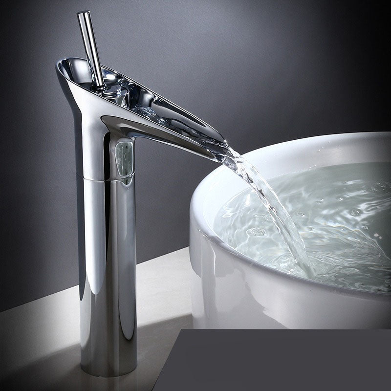 Wasserhahn für Küche & Bad | Wasserfall Waschbecken Wasserhahn | Antiker Waschbecken Wasserhahn | Armaturix