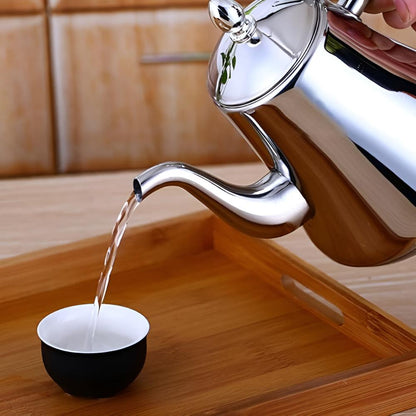 Stainless Steel Kettle with Filter | Teapot with Strainer | Steelia