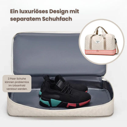 Weekender for Men & Women | Sports Bag with Shoe Compartment | UrbanFold