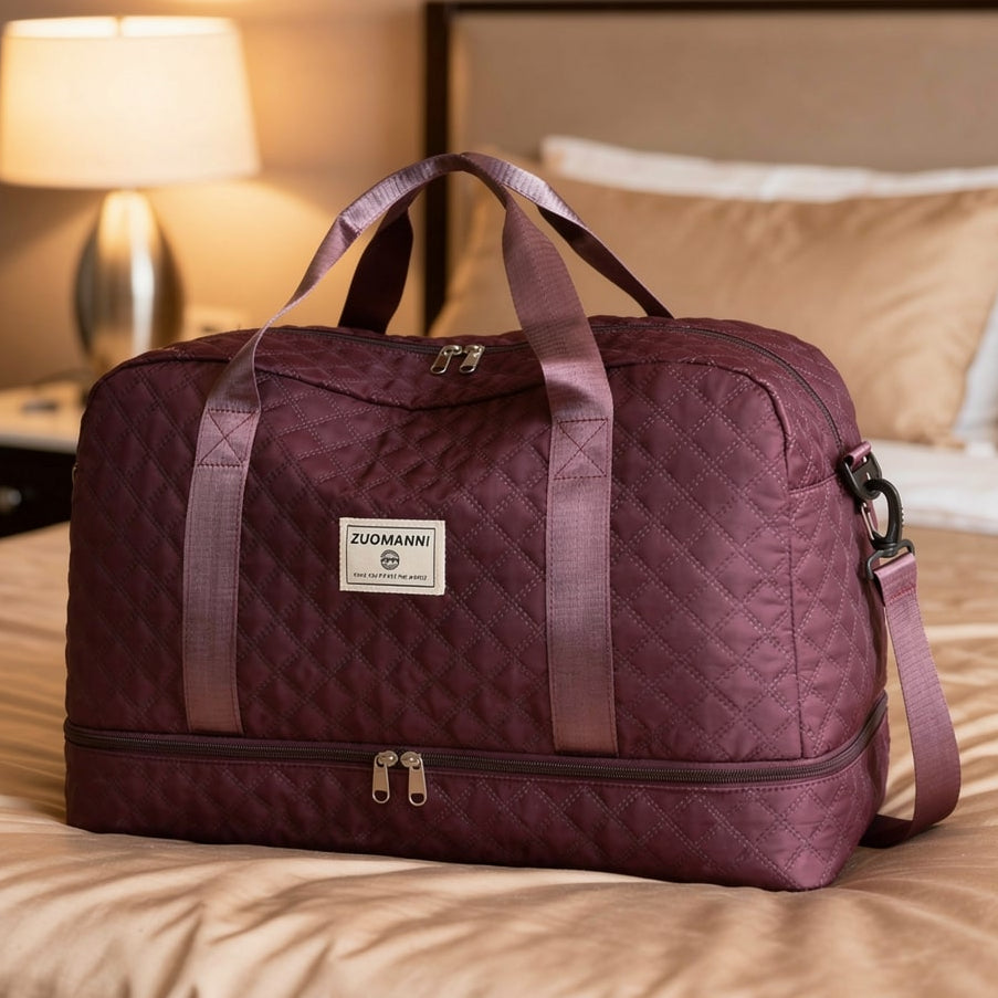 Weekender for Men & Women | Sports Bag with Shoe Compartment | UrbanFold