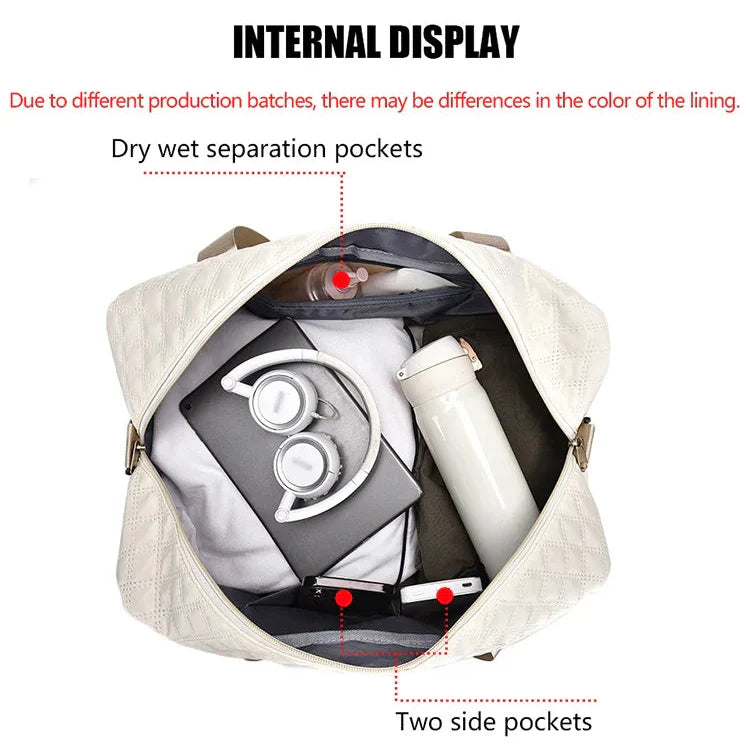 Weekender for Men & Women | Sports Bag with Shoe Compartment | UrbanFold