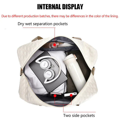 Weekender for Men & Women | Sports Bag with Shoe Compartment | UrbanFold