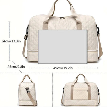 Weekender for Men & Women | Sports Bag with Shoe Compartment | UrbanFold