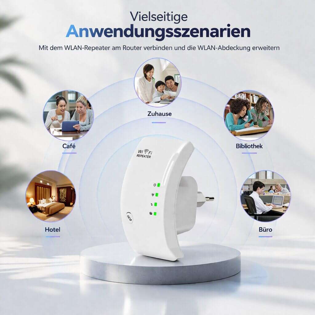 WLAN Repeater & Amplifier | WLAN Signal Booster | Netviora