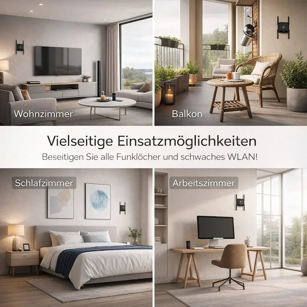 WLAN Amplifier & Repeater | Signal Booster for WLAN | Netzklar