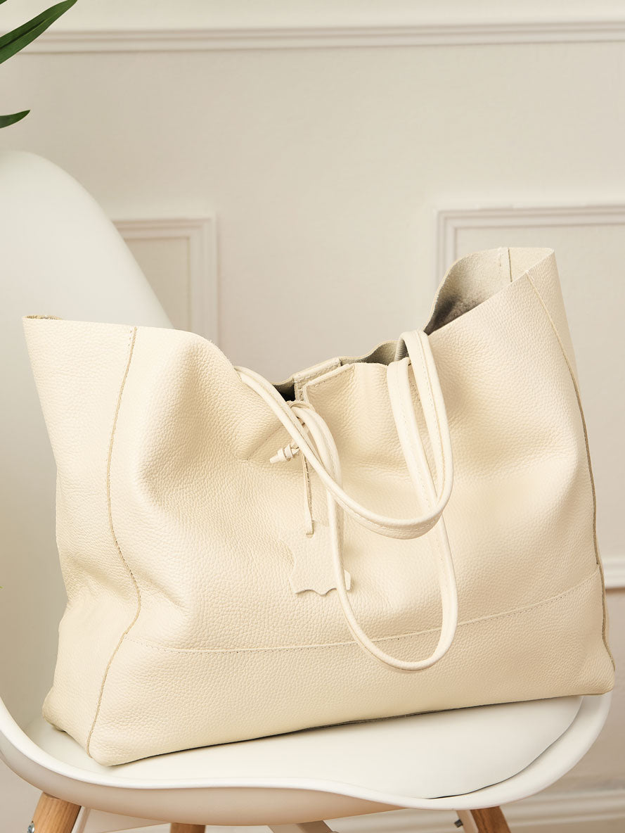 The Carryall Leather Tote