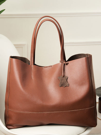 The Carryall Leather Tote