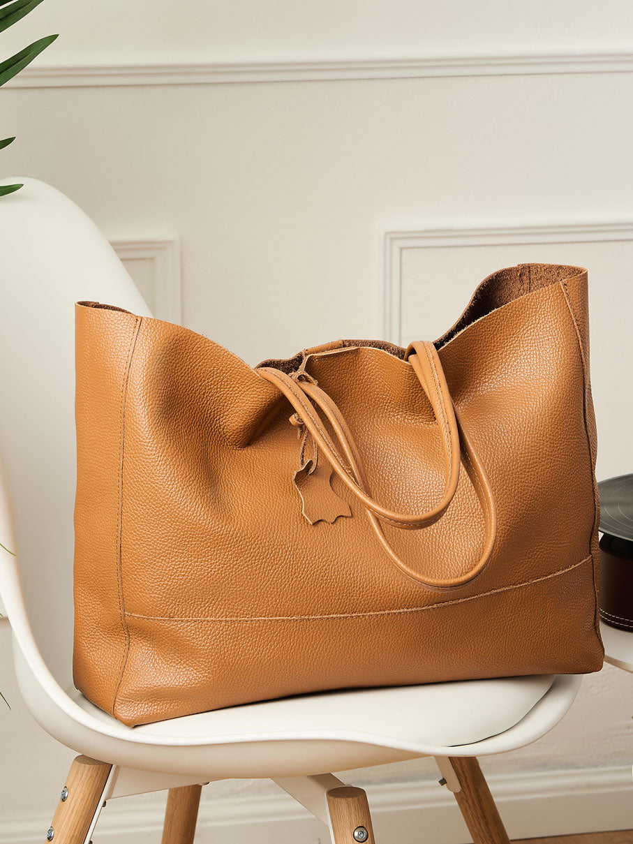 The Carryall Leather Tote