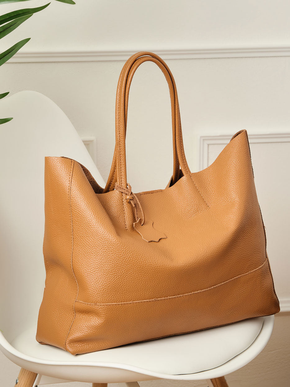 The Carryall Leather Tote